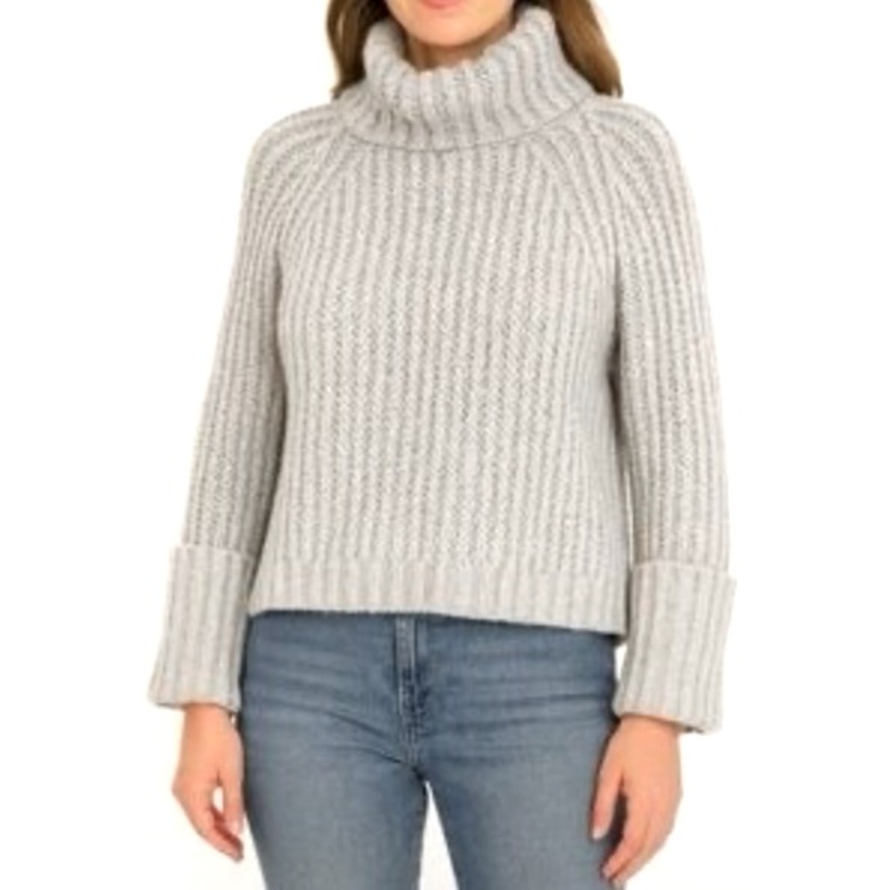 Jason Wu Gray Cowl Neck Wool Blend Sweater M - Designer - Bella Swan, Twilight